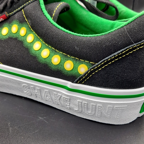 NEW Mens Vans Old Skool Pro Shake Junt Black Shoes - Picture 5 of 9